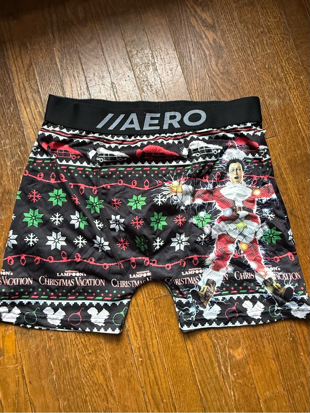 Aeropostale Mens Boxer Shorts National Lampoons Christmas Vacation
